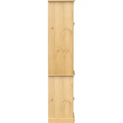 Discount Kylpyhuoneen korkea kaappi Corona 50x40x185 cm täysi mänty (02792) Kylpyhuoneen Kaapit