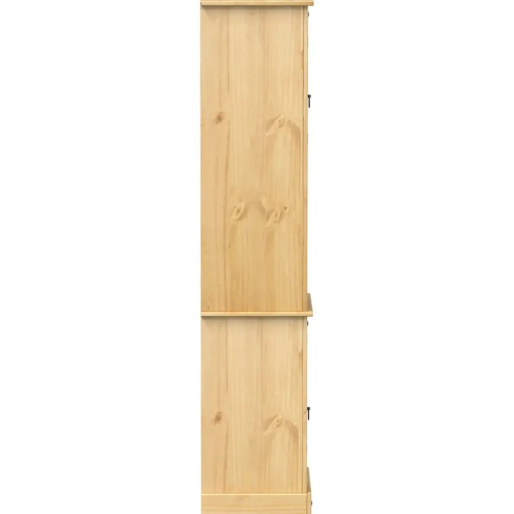 Discount Kylpyhuoneen korkea kaappi Corona 50x40x185 cm täysi mänty (02792) Kylpyhuoneen Kaapit