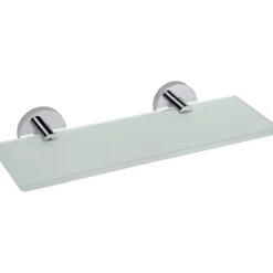 Outlet Kylpyhuoneen lasihylly Omega 300 mm kromi Kylpyhuonetarvikkeet