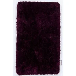 Online Kylpyhuoneen matto Soft Bath aubergine eri kokoja Kylpyhuonetekstiilit