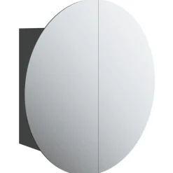 Kylpyhuoneen peilikaappi ja pyöreä peili LED-valoilla, useita kokoja ja värejä (14011)*FinePRICE Outlet