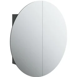 Kylpyhuoneen peilikaappi ja pyöreä peili LED-valoilla, useita kokoja ja värejä (14011)*FinePRICE Outlet