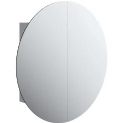 Kylpyhuoneen peilikaappi ja pyöreä peili LED-valoilla, useita kokoja ja värejä (14011)*FinePRICE Outlet