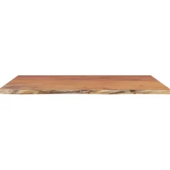 Kylpyhuoneen työtaso 90x60x2,5 cm suorakaide täysi akasiapuu (70261)*FinePRICE Outlet