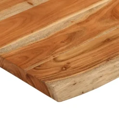 Online Kylpyhuoneen työtaso 80x60x3,8 cm suorakaide täysi akasiapuu (70308) Kylpyhuonekalusteiden Tarvikkeet