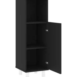 Outlet Kylpyhuonekaappi 30x30x95 cm lastulevy eri värejä Kylpyhuoneen Kaapit