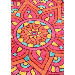 Online Kylpyhuonematto Mandal, 40x60cm, monivärinen Kylpyhuonetekstiilit