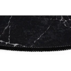 Kylpyhuonemattosetti Marble Oval, 2kpl, musta*Linento Best
