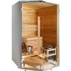 Kylpyhuonesauna Sirius Formula 1140x1140mm eri materiaaleja kulmamalli*Harvia Discount