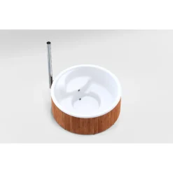 Kylpytynnyri Regal 220 Dualburn, 8-10 hlöä, Thermowood/valkoinen*Skargards New