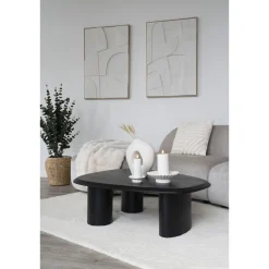 Kynttilänjalka , 2kpl, simpukka, valkoinen sementti*House Nordic