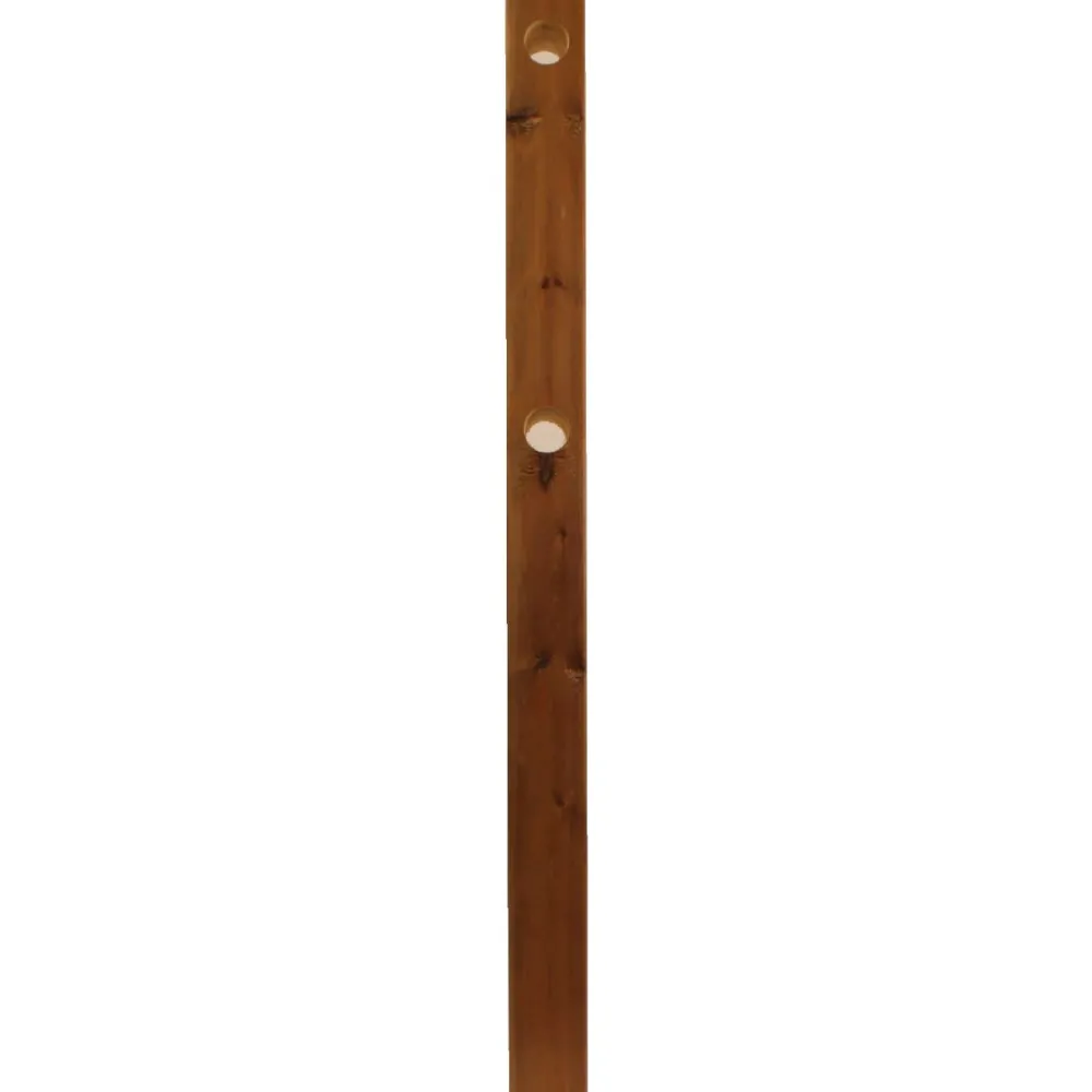 Köysitolppa 70x70x1000mm, ruskea, kahdella reiällä*Piippo Clearance