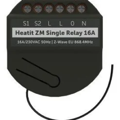 Online Kytkentärele Z-Wave ZM Single Relay 16A Älykotijärjestelmät