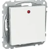 6/1-kytkin Exxct LED-indikoinnilla UKJ valkoinen*Schneider Electric Best