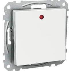 6/1-kytkin Exxct LED-indikoinnilla UKJ valkoinen*Schneider Electric Best