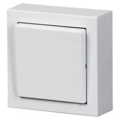 Kytkin Impressivo 6/16AX/250V/IP21 PPJ 2X valkoinen*ABB New