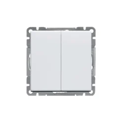 Outlet Kytkin Impressivo 5/16AX/250V/IP21 UKJ 2X valkoinen Kytkimet