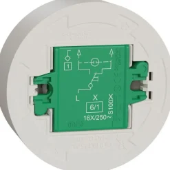 6/1-kytkin Renova pinta-asennus valkoinen*Schneider Electric Sale