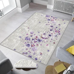 Online Käytävämatto EEXFAB433, 80x120cm, violetti Matot