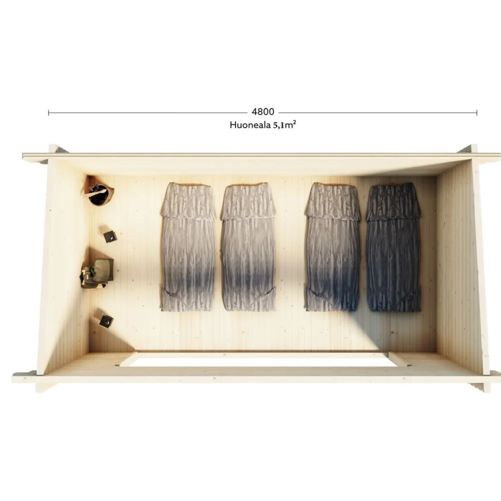 Discount Laavu Luoman 736 Tundra 12m² Grillikodat