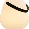 Ladattava LED-lyhty Derry, ulkokäyttöön, ø21cm, RGB, IP44, 3.7V, 1500mAh, valkoinen*House Nordic Hot