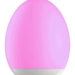 Outlet Ladattava LED-pöytävalaisin Oval Ø92x110 mm valkoinen Pöytävalaisimet