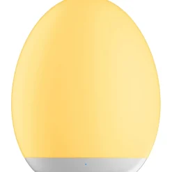 Outlet Ladattava LED-pöytävalaisin Oval Ø92x110 mm valkoinen Pöytävalaisimet