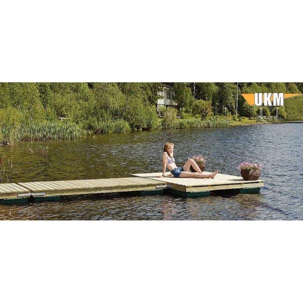 Laituriponttoni Jyry 25x50x120 cm*Inora Best