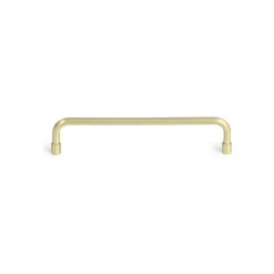 Clearance Lankavedin Wire 128mm harjattu messinki Vetimet, Nupit Ja Kalustehelat