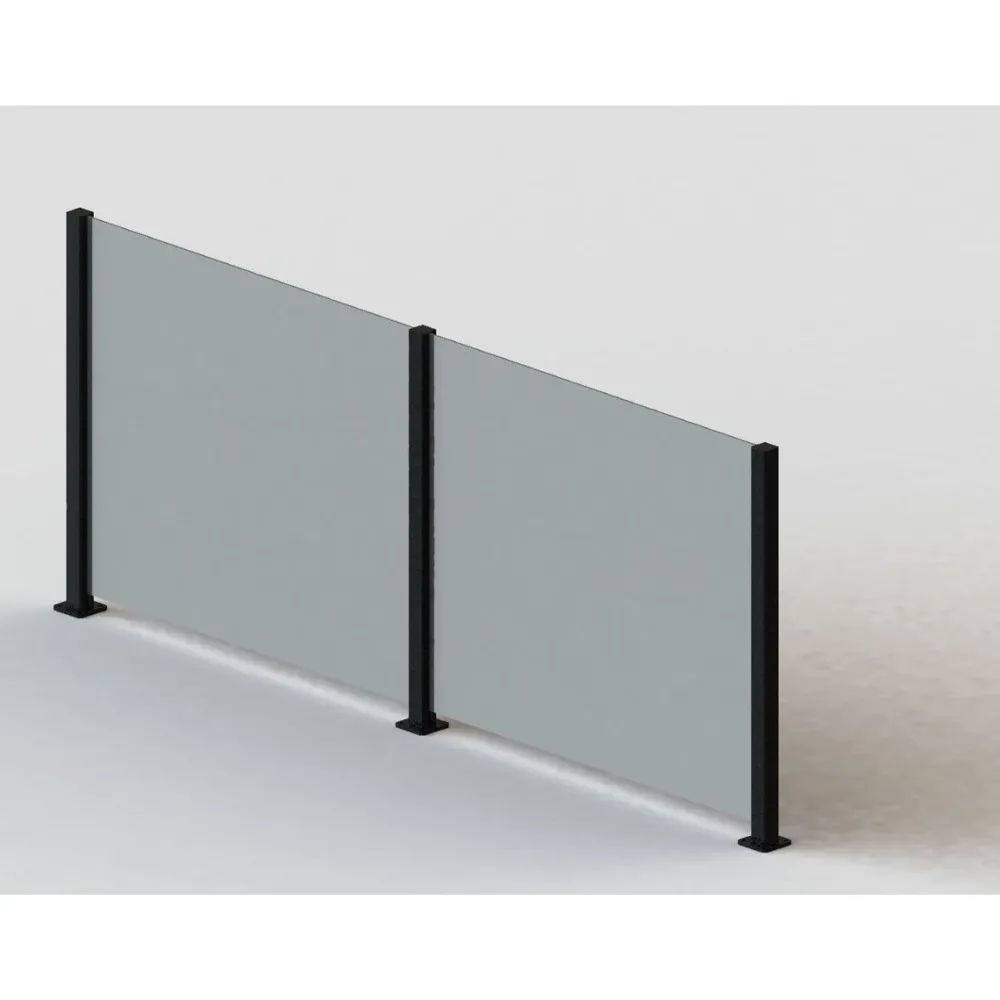 Online Lasielementti Patio 100x100 cm eri värejä Aitaelementit