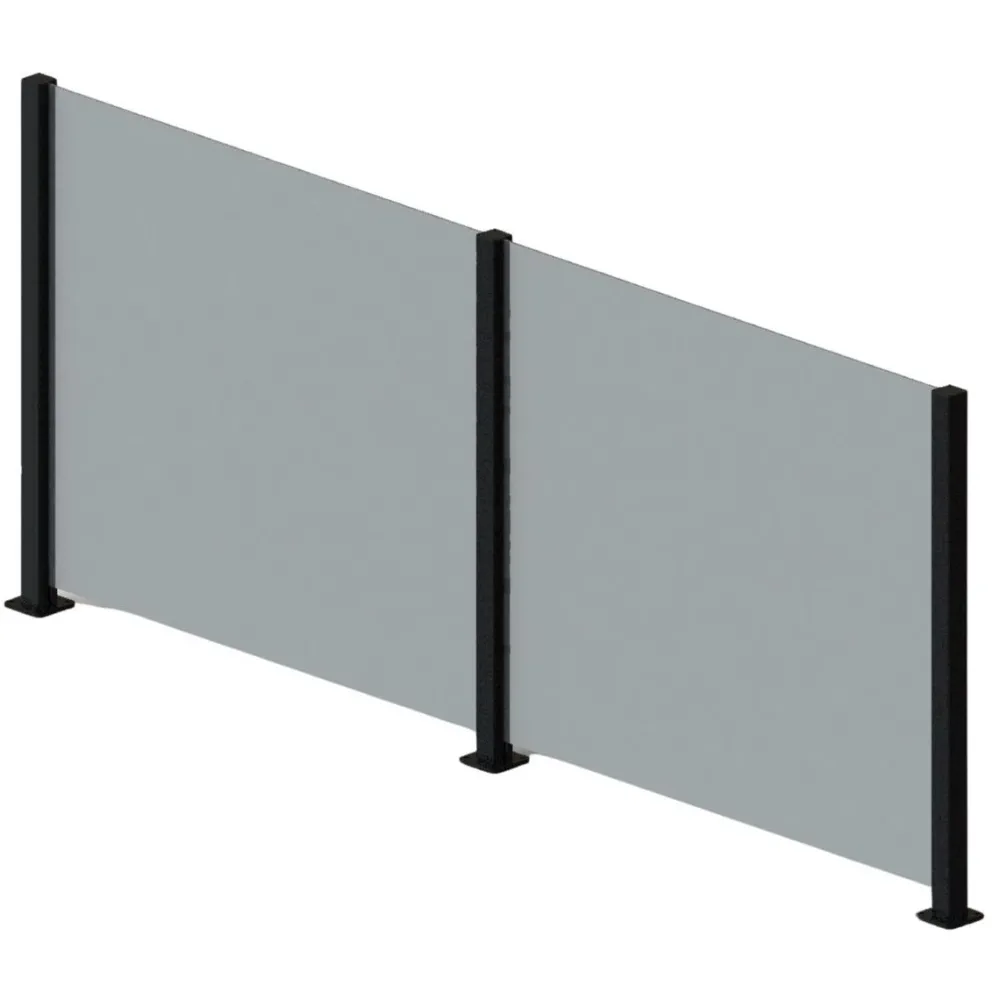 Online Lasielementti Patio 100x100 cm eri värejä Aitaelementit