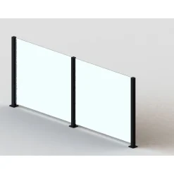 Online Lasielementti Patio 100x100 cm eri värejä Aitaelementit