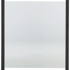 Lasikaidepaneeli alumiinitolpille 100x90cm kirkas lasi*Hortus