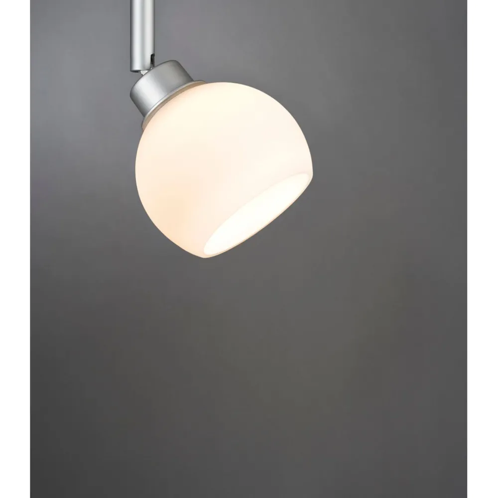 Clearance Lasikupu DecoSystems Wolbi Ø 90x70 mm opaali Lampunvarjostimet