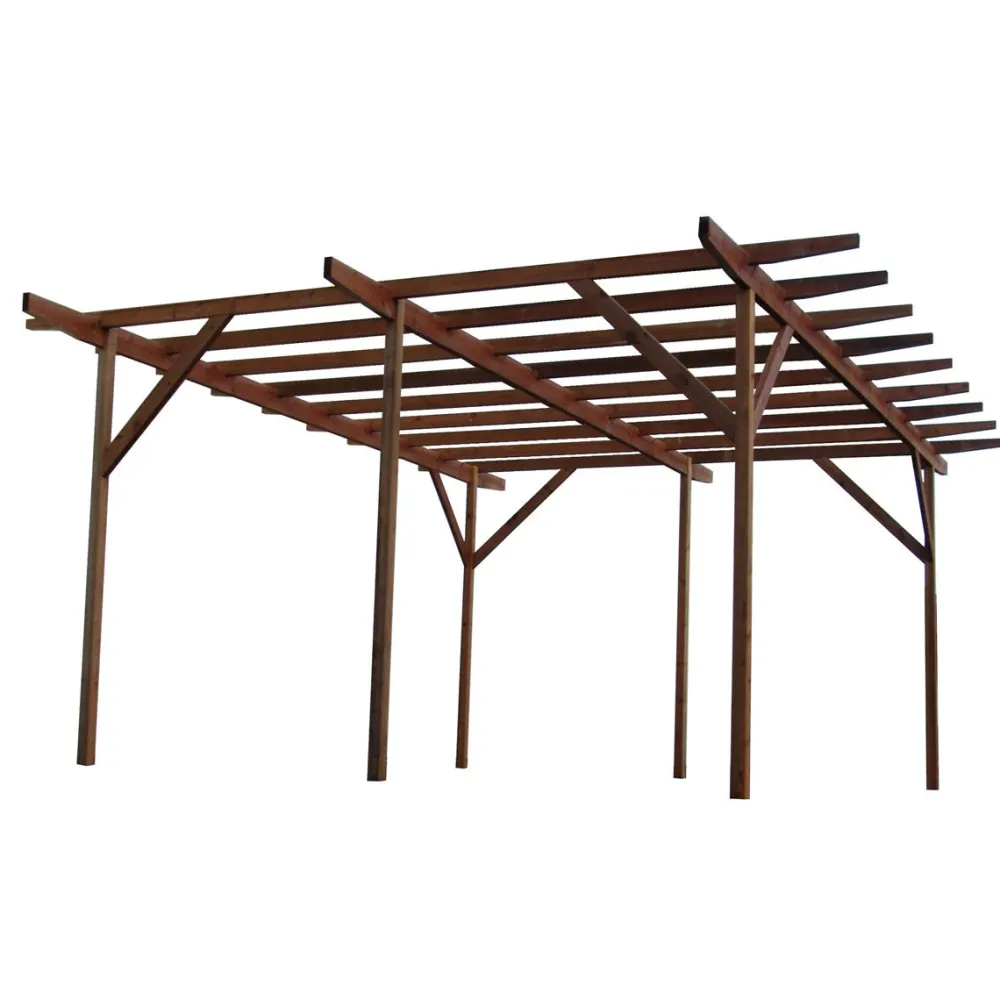 Discount Lasikuution pergola 5x6m Pergolat