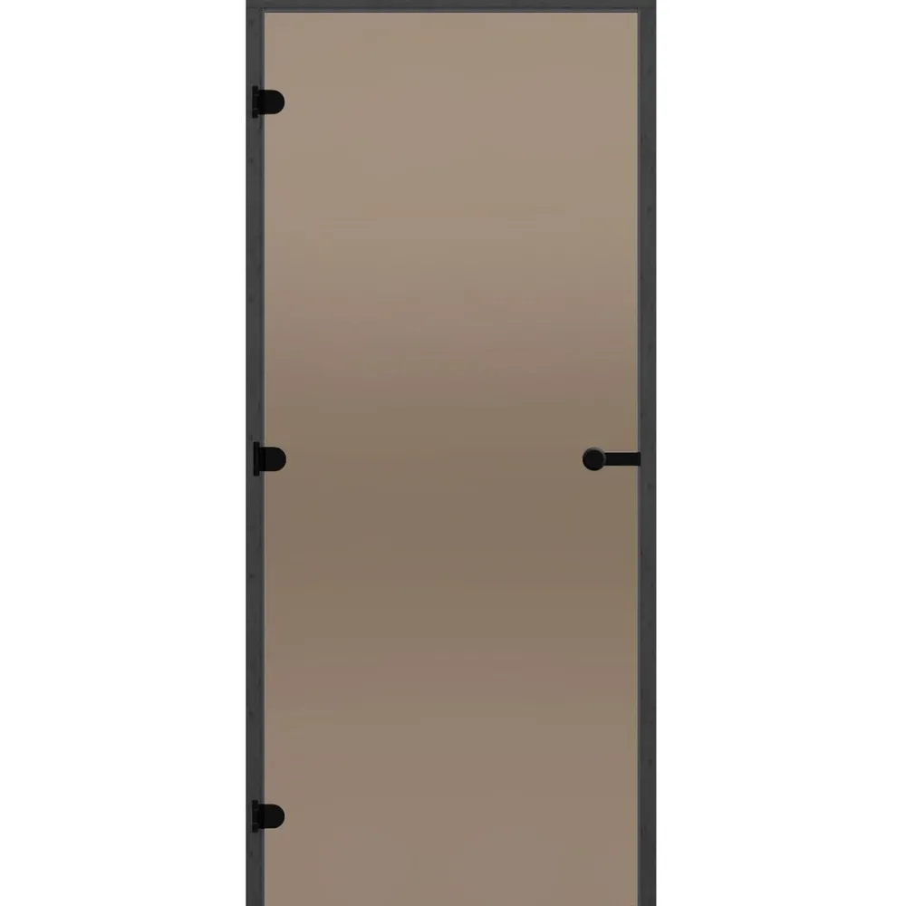 Clearance Lasiovi Black Line 9x19 mäntykarmi eri värivaihtoehtoja Saunan Ovet
