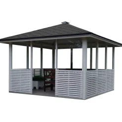 Outlet Lasipaviljonki 3x3m aumakatolla Lasipaviljongit