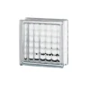 Lasitiili Cross Large 1908/F kirkas raita*Vitrablok New