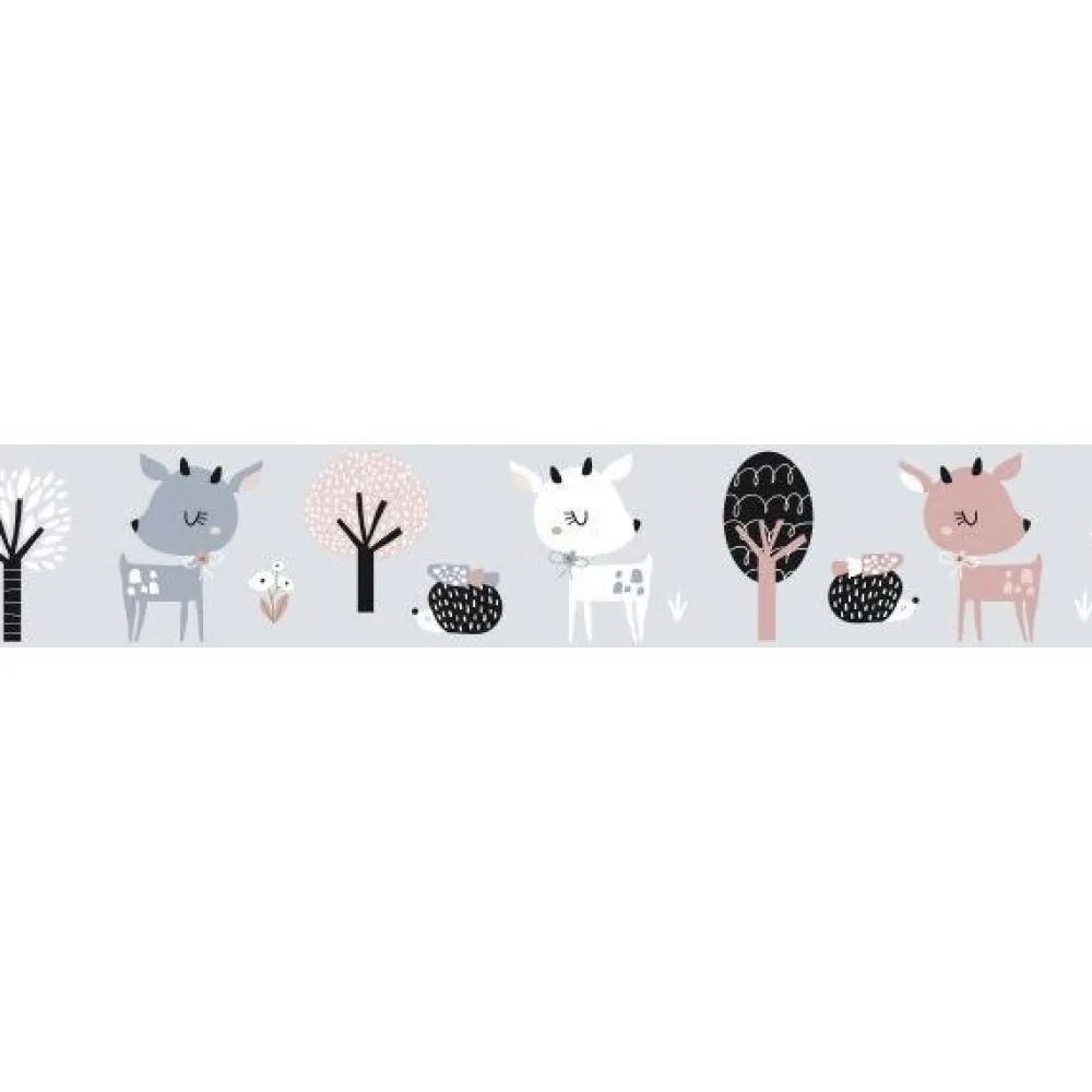 Lastenhuoneen boordi Kids Walls 45832, vinyylipinta, 0.18x5m, sininen.*Tapetit.fi Discount
