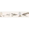 Sale Lastenhuoneen boordi Kids Walls 45857, vinyylipinta, 0.18x5m, beige Tapettiboordit