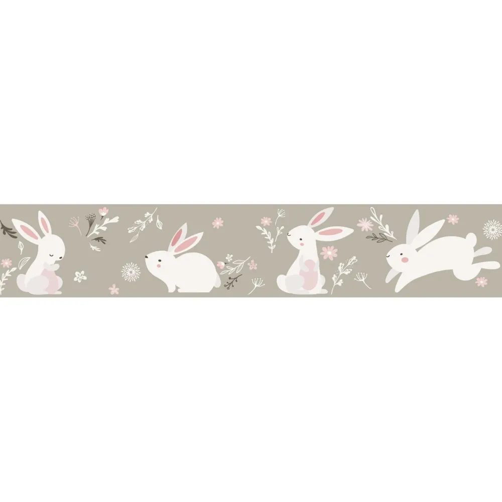 Discount Lastenhuoneen boordi Kids Walls 45862, vinyylipinta, 0.18x5m, kukka, beige Tapettiboordit