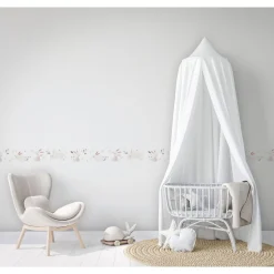 Best Lastenhuoneen boordi Kids Walls 45861, vinyylipinta, 0.18x5m, vaaleanpunainen Tapettiboordit