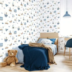 Lastenhuoneen tapetti Tiny Tots 2 G78415-17, auto*Galerie Best