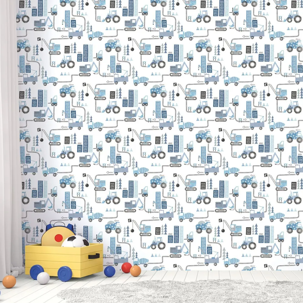 Lastenhuoneen tapetti Tiny Tots 2 G78360-62, auto*Galerie
