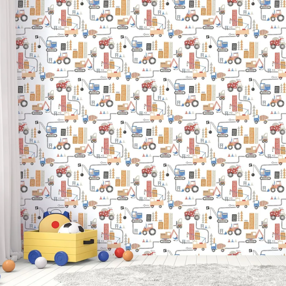 Lastenhuoneen tapetti Tiny Tots 2 G78360-62, auto*Galerie