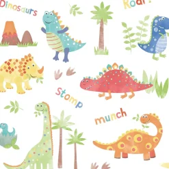 Lastenhuoneen tapetti Tiny Tots 2 G78363-64, dinosaurus*Galerie New