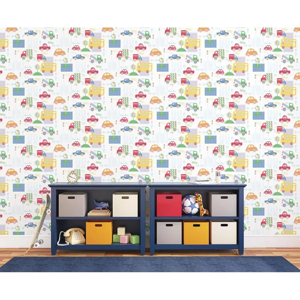 Lastenhuoneen tapetti Just 4 Kids II G56009-11, auto*Galerie Sale