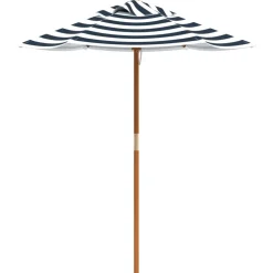 Lasten piknikpöytä 4 lapselle aurinkovarjolla täysi kuusi (81618)*FinePRICE Online