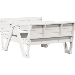 Discount Lasten piknikpöytä 88x122x58 cm, eri materiaaleja ja värejä (33989) Lasten Pihakalusteet
