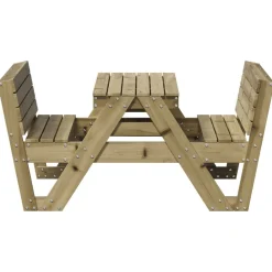 Discount Lasten piknikpöytä 88x122x58 cm, eri materiaaleja ja värejä (33989) Lasten Pihakalusteet